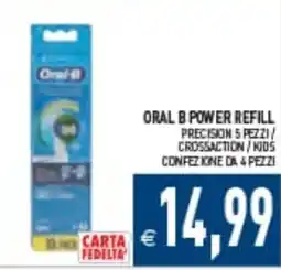 Supermercati Agorà Oral-B Power Refill Precision 5 Pezzi / Crossaction / Kids offerta