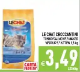 Supermercati Agorà Le Chat croccantini offerta