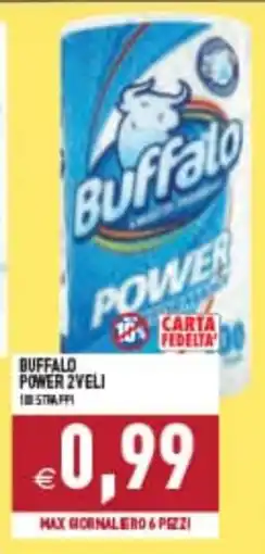 Supermercati Agorà Buffalo Power 2 veli offerta