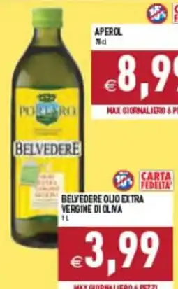 Supermercati Agorà Belvedere olio extra vergine di oliva offerta