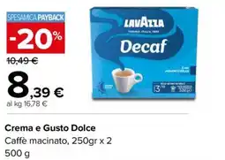 Carrefour Iper Lavazza Decaf offerta