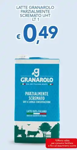 Supermercati B2 Latte parzialmente scremato Granarolo offerta