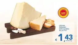Supermercati B2 Grana Padano DOP 16 mesi offerta