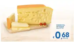 Supermercati B2 Emmental bavarese all'etto offerta