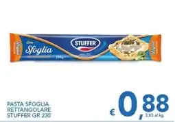 Supermercati B2 Pasta sfoglia rettangolare Stuffer offerta
