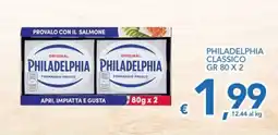 Supermercati B2 Philadelphia formaggio fresco offerta