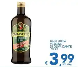 Supermercati B2 Olio extra vergine di oliva Dante offerta
