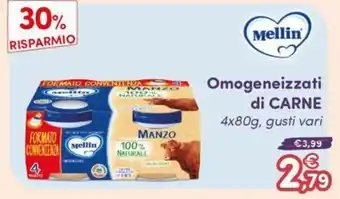 Omogeneizzati di CARNE Mellin