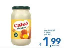 Supermercati B2 Maionese Calvé classica offerta