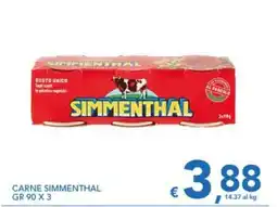 Supermercati B2 Carne Simmenthal offerta