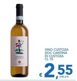 Supermercati B2 Vino custoza doc cantina di custoza offerta