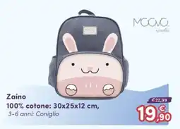 B di Bimbi Zaino Coniglio Mooov by Nuvita offerta