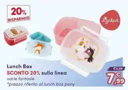 B di Bimbi Lunch Box sigikid offerta