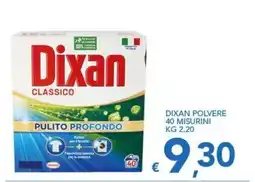 Supermercati B2 Dixan classico offerta
