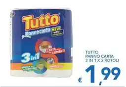 Supermercati B2 Tutto pannocarta 3 in 1 offerta