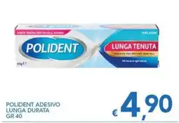 Supermercati B2 Polident adesivo lunga durata offerta