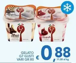 Supermercati B2 Gelato G7 Gusti offerta
