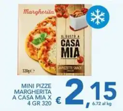 Supermercati B2 Mini pizze margherita a casa mia offerta