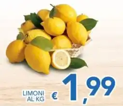 Supermercati B2 Limoni offerta