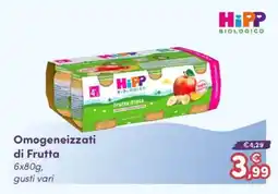 B di Bimbi HiPP Biologico Frutta mista offerta