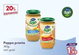 B di Bimbi Hero Solo Pappa pronta offerta
