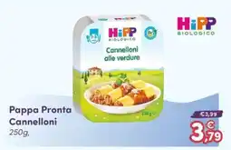 B di Bimbi HiPP Cannelloni alle verdure offerta
