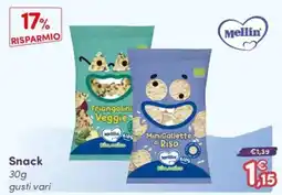 B di Bimbi Mellin Snack offerta
