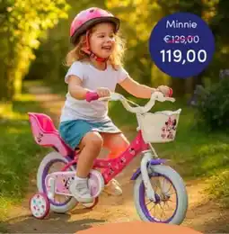 B di Bimbi Bicicletta Minnie offerta