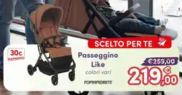 B di Bimbi Foppapedretti Passeggino Like offerta