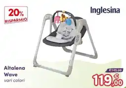 B di Bimbi Inglesina Altalena Wave offerta