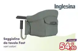 B di Bimbi Seggiolino da tavolo Fast Inglesina offerta