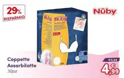 B di Bimbi Coppette Assorbilatte Nûby offerta