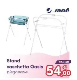 B di Bimbi Stand vaschetta Oasis pieghevole Jané offerta