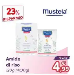 B di Bimbi Mustela Amido di riso offerta