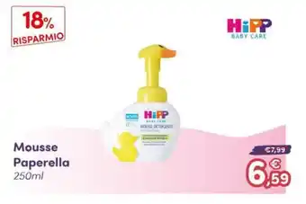 B di Bimbi Mousse Paperella Hipp Baby Care offerta