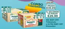 B di Bimbi Pampers Baby-dry Mutandino offerta