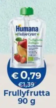 B di Bimbi Humana Naturefre Frullyfrutta offerta