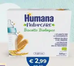 B di Bimbi Humana NaturCARE Biscotto Biologico offerta