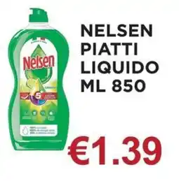 Peroni Supermercati Nelsen piatti liquido offerta