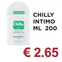 Peroni Supermercati Chilly gel intimo offerta