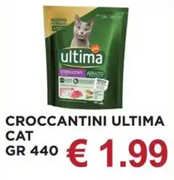 Peroni Supermercati Crocchettini Ultima Cat offerta
