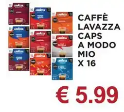 Peroni Supermercati Caffè Lavazza Caps a modo mio offerta