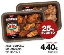 Superconti Alette di pollo Durango AIA offerta