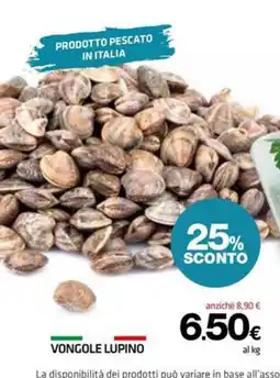 Superconti Vongole lupino offerta