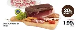 Superconti Speck Alto Adige IGP al taglio offerta