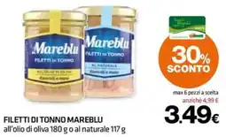 Superconti Filetti di tonno Mareblu offerta
