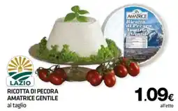 Superconti Ricotta di pecora Amatrice Gentile offerta