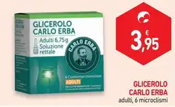 Parafarmacia Conad Glicerolo Carlo Erba offerta