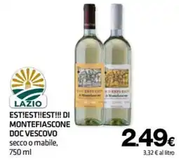 Superconti Est! Est!! Est!!! di Montefiascone offerta