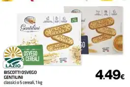 Superconti Biscotti osvego gentilini offerta